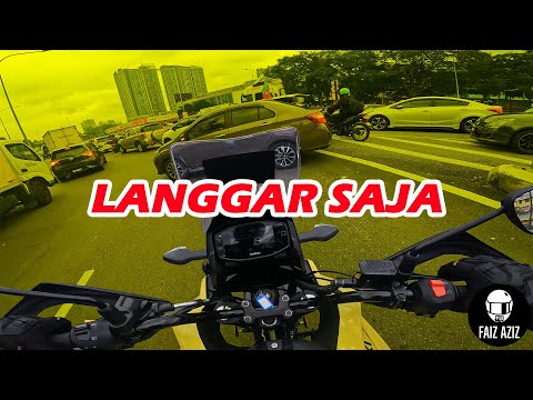 Suzuki V-Strom 250 SX Daily Ride Langgar Saja Jem Itu Vlog E555