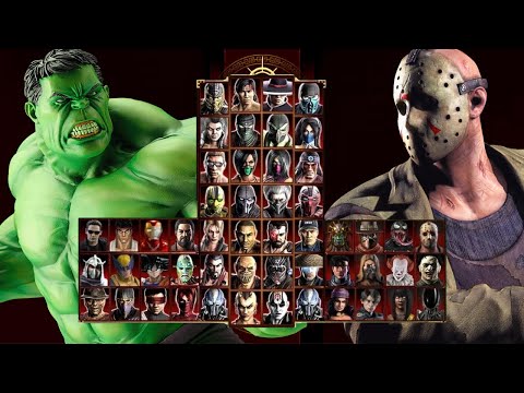 Mortal Kombat 9 - HULK & JASON VOORHEES - Expert Tag Ladder - Gameplay @(1080p) - 60ᶠᵖˢ ✔