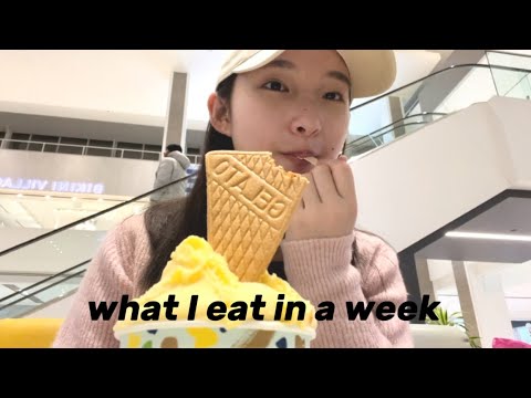 WHAT I EAT IN A WEEK: spring break trip, chinese&canadian yum food 🍜