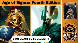 AoS4 Stormcast Eternals Vs Soulblight Gravelords (2000pts): Age of Sigmar Battle Report