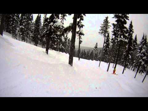 Skiing & Snowboarding from the new Crystal Ridge High-Speed Quad on Blackcomb