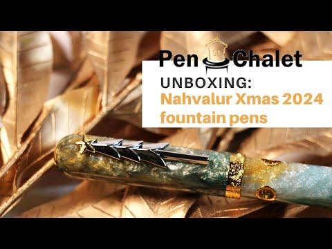 Unbox the Limited Edition Nahvalur Xmas 2024 Fountain Pen with Us!