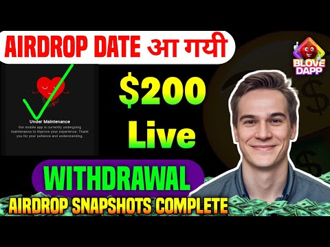 Blove Dapp Snapshots Complete ✅ | Blove Dapp New Update | Blove Dapp Distribution Date New Update