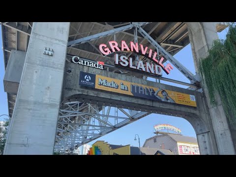 Vancouver Granville Island Walking Tour [4K]