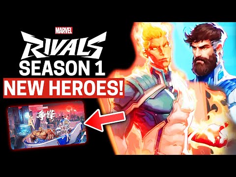 Marvel Rivals Season 1 NEW HEROES - Fantastic Four INCOMING!