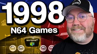 The Best (and Worst) N64 Games of 1998 - So Many Games!