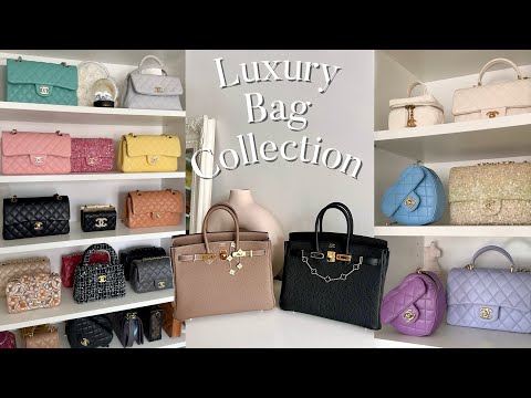 43 Luxury Bags In Under 10min! Updated Collection