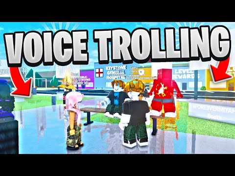 TROLLING IN ROBLOX HIGH SCHOOL VC