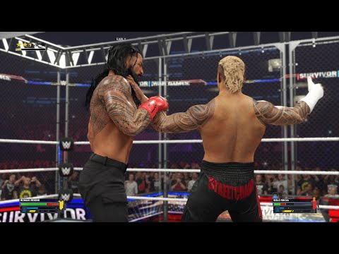 WWE2K24 | Samoan Spike | Solo Sikoa Finisher Move | Neon Nights Gamer