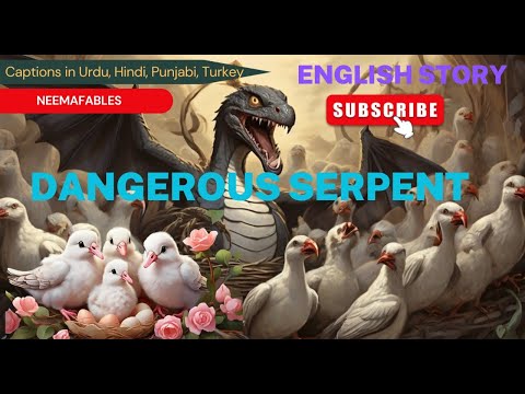 Dangerous Serpent 🐍 vs Innocent Dove 🕊️ |English Stories #englishlistening #bedtimestoriesinenglish