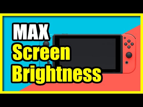 How to Get MAX Screen Brightness on Nintendo Switch (Fast Tutorial)