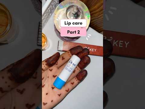 Lip care (PART 2)  💋#shortsvideo #lipcareroutine #dove #vasline #ytshort #winterskincare #shorts #