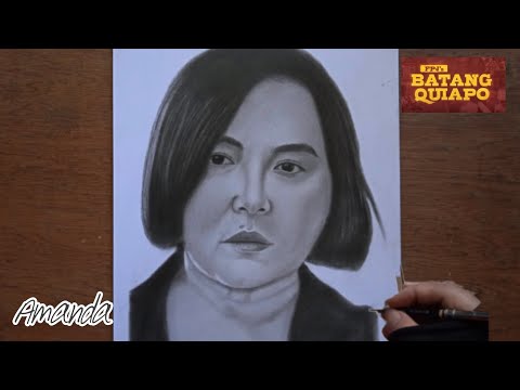 FPJ's Batang Quiapo: Drawing "Amanda" Lorna Tolentino | jesar art