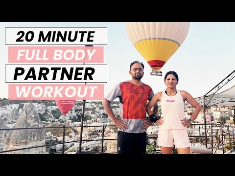 20 mins HIIT Full Body, No Repeats, Partner Workout!