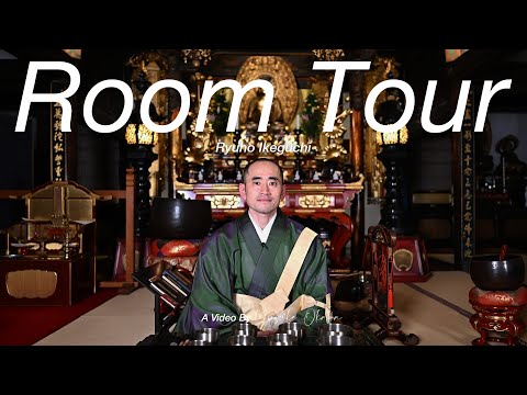 [Room Tour] Ryuho Ikeguchi, Drone Buddha, his thoughts on temple life and the future.