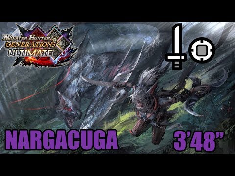 MHGU | [G2] Face-off in the Jungle - Nargacuga (Striker SnS) 3'48''