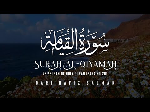 Surah Al Qiyamah I Qari Hafiz Salman | Para 29 | 75th Surah of the Quran | Tilawat