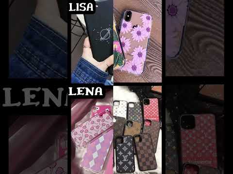 LISA OR LENA IPHONE CASE #youtubeshorts #youtube #ytshorts