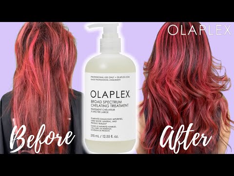 How To Use The NEW OLAPLEX CHELATING TREATMENT | Olaplex 4C Clarifying Shampoo VS Olaplex Chelation