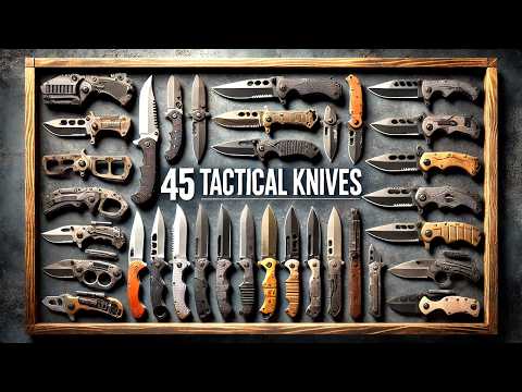 45 Ultimate Military Tactical Knives for Survival and Self Defense