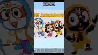 jay Jagannath cartoon picrart in Minecraft #viral #shorts @PogoChannel