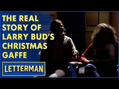 The Truth About Larry Bud Melman's Christmas Gaffe | David Letterman