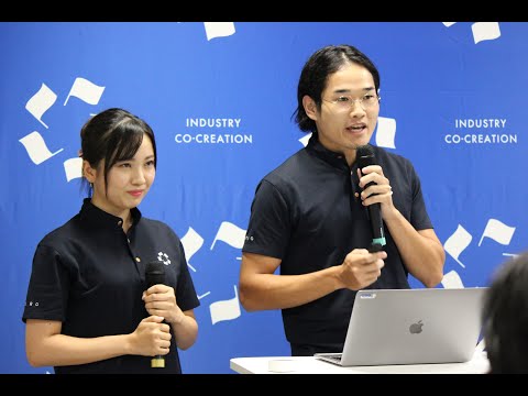 チーム・カタパルト  メディアチーム  石田 健祐&山羽 真梨那  プレゼン（ICC KYOTO 2024）