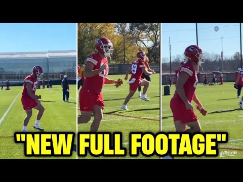 1 MINUTE AGO: Travis Kelce Crazy Dance Moves During Chiefs Practice Session! Taylor Swift Eras Tour