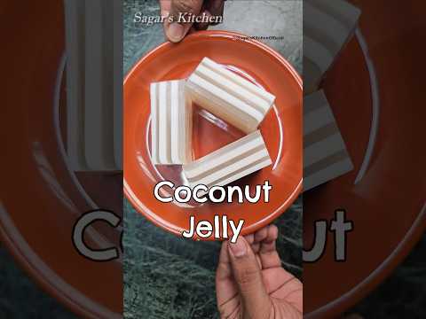 Coconut Jelly Very Easy Method #Shorts