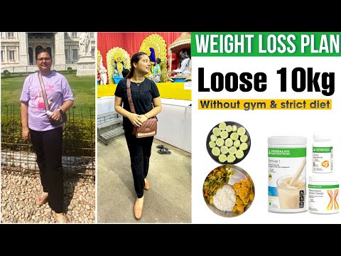 How I lost 10kg in 35 days😃Without exercise & strict diet✅Best weight loss diet for 10kg weight loss