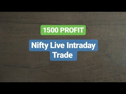 #NIFTY LIVE TRADING! 1500 PROFIT in INTRADAY