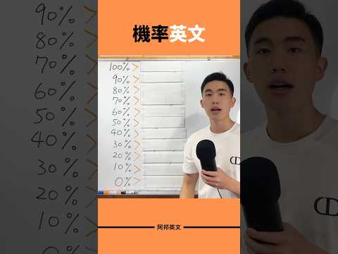 機率英文 #英文學習 #英文單字 #學英文 #英文老師 #英文發音