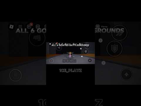 All 6 goated battleground #roblox#ultimate battleground #thestrongestbattleground#hero battleground