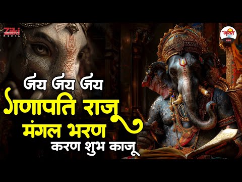 जय जय गणपति राजू। मंगल भरण करण शुभ काजू | Ganesh Ji Bhajan | Non Stop Bhajan #jukebox #bhaktidhara