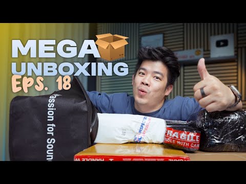 MEGA UNBOXING Eps.18 | Sepatu, Laptop Stand Unik, dan Speaker Joss 👍🏼