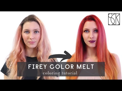 THE BEST COLOUR MELT TECHNIQUE for HAIRDRESSER by SCK