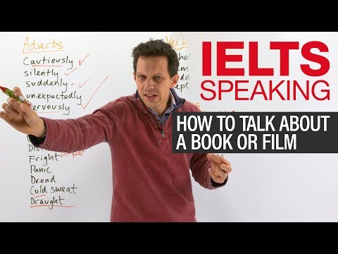 IELTS Speaking: How to talk about a book or film