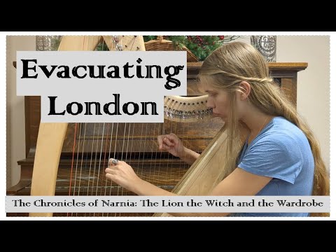 Evacuating London: Narnia Harp Cover