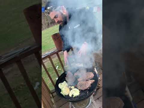 Making homemade French Fries and Grilled Ribeye | Dinner with the Zahms