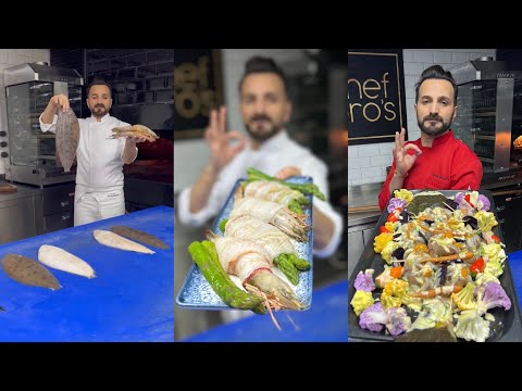 Flounder fish new video 🐟 chef Faruk GEZEN