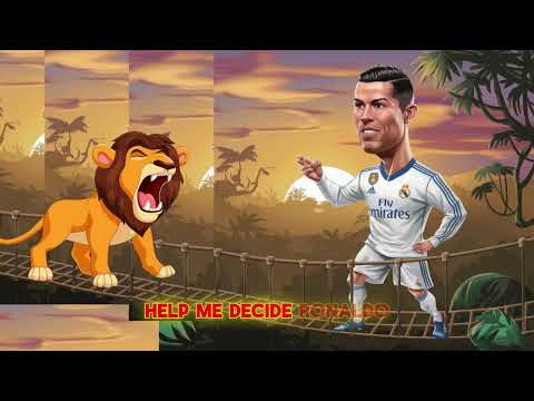 "Who Will Escape the Lion’s Trap? Messi vs Ronaldo Showdown 🦁🔥"#ronaldo#messi#football