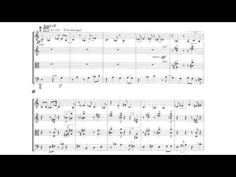 Maurice Ohana - String Quartet No. 3, "Sorgin-Ngô"