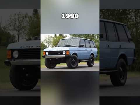 Range Rover Car Evolution (1970~2022) #shorts