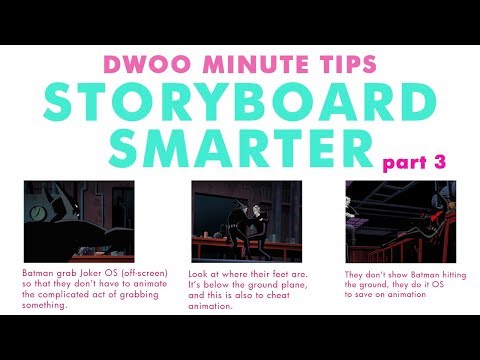 Dwoo Minute Tip - Storyboard Smarter: Part 3