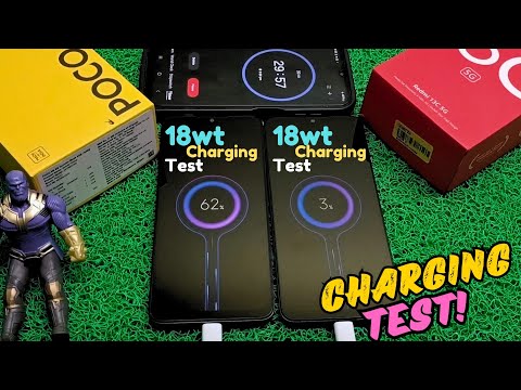 Poco M6 vs Redmi 13C Charging Speed test Review | Speed test |🔥