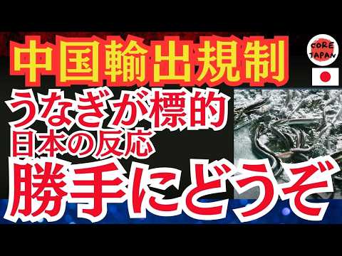 【衝撃】中国輸出規制になったうなぎ！縄文時代から続く日本のウナギ食文化を脅かすも日本の長年の技術によって克服か！？