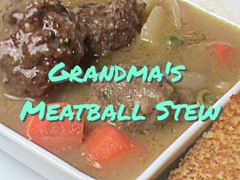 Grandma's Meatball Stew