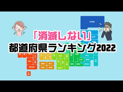 【ブランド総合研究所】「消滅しない」都道府県ランキング【2022年】