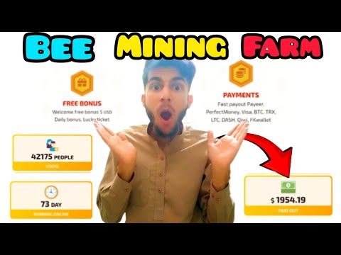 FREE BEE MINING FARM WEBSITE || BEST MINING WEBSITE IN 2024 || INSTANT WITHDRAWAL || CLAIM FREE USDT