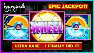 The Wheel → 6 Buzz Saws → EPIC JACKPOT!!! Huff N' Even More Puff Slots!